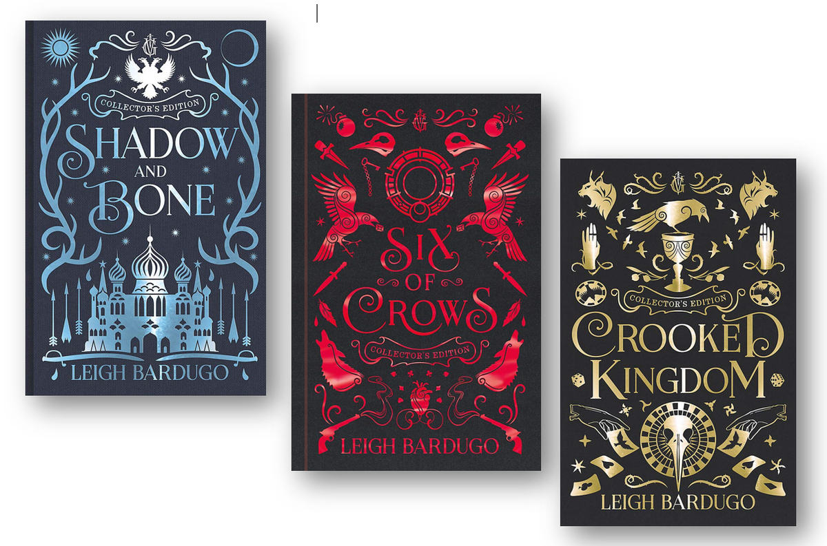 Leigh Bardugo 3 Books Set : Shadow and Bone, Six of Crows