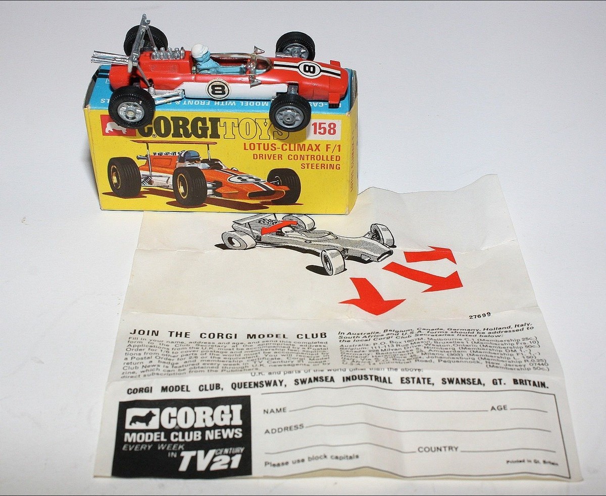 Corgi 158 Lotus Climax F1, VNM in Excellent Original | eBay UK