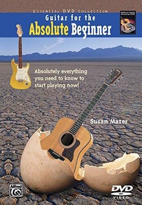 Guitar for the Absolute Beginner: Book 1 - DVD By Mazer, Susan - GOOD