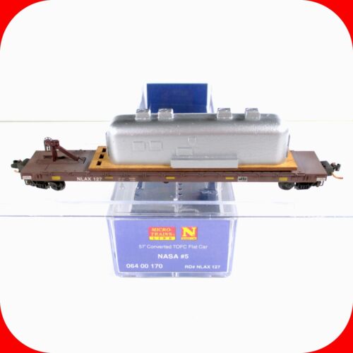 N Scale ****NASA**** 57' TOFC w/ Space Load #5, NLAX 127 - Micro Trains 06400170