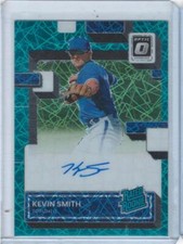 Kevin Smith 2022 Donruss Optic #RRS-KS RR Signatures Blue Velocity Blue Jays /49