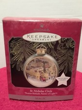 1997 Hallmark QXI7556 "St. Nicholas Circle" ornament