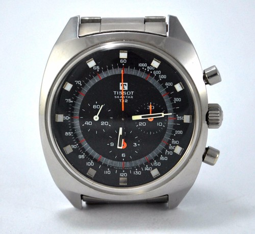 VINTAGE TISSOT SEASTAR T.12 ref. 40506 Calibro 871. Orologio Cronografo 42  mm. | eBay