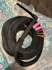 TIG Welding Torch WP-17V with Connector/ 13-FT Gas Hose for MIG135 ARC200 ARC140