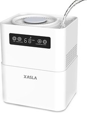 Top Fill 5L Evaporative Humidifier Bedroom Nursery No Mist with Filter and Timer