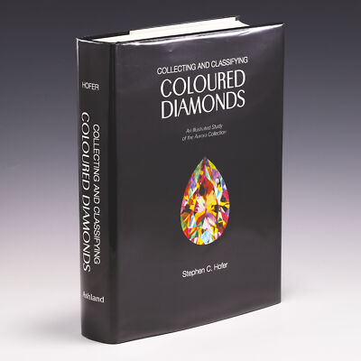 【希少本】DIAMONDS フルカラー ダイヤモンド 鉱物学 洋書 Signed*; Collecting and Classifying Coloured Diamonds Gemstones