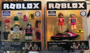 Details About 4 Figure Lot Roblox Runway Model The Plaza Jet Skiers Virtual Item Code New - 