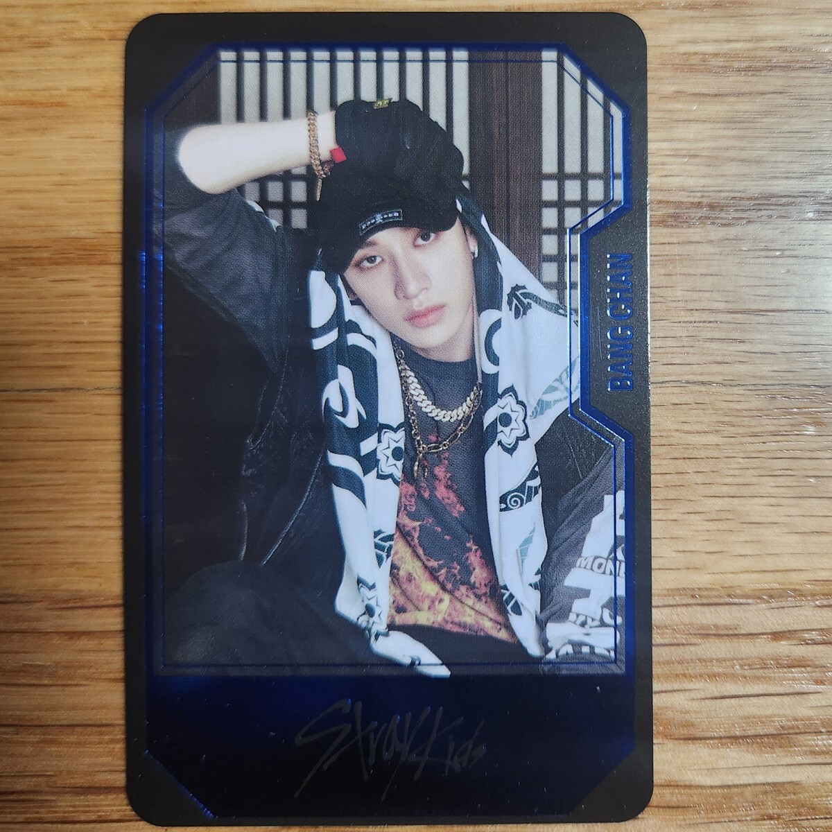 Bang Chan Official Trading Card Photocard Stray Kids Hop