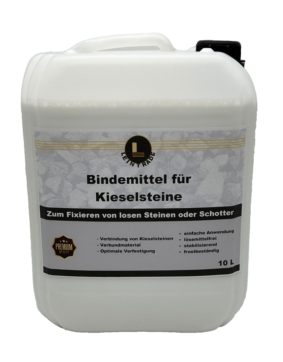 Verfestigen von losen Kieseln, Steinen und Schotter, Kiesbinder Galabau