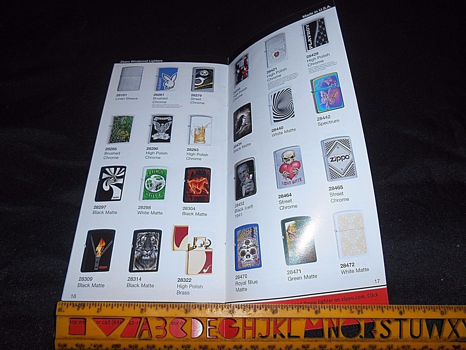 ZIPPO CIGARETTE LIGHTERS 2013 CONSUMER GUIDE TO ZIPPO LIGHTERS WITH