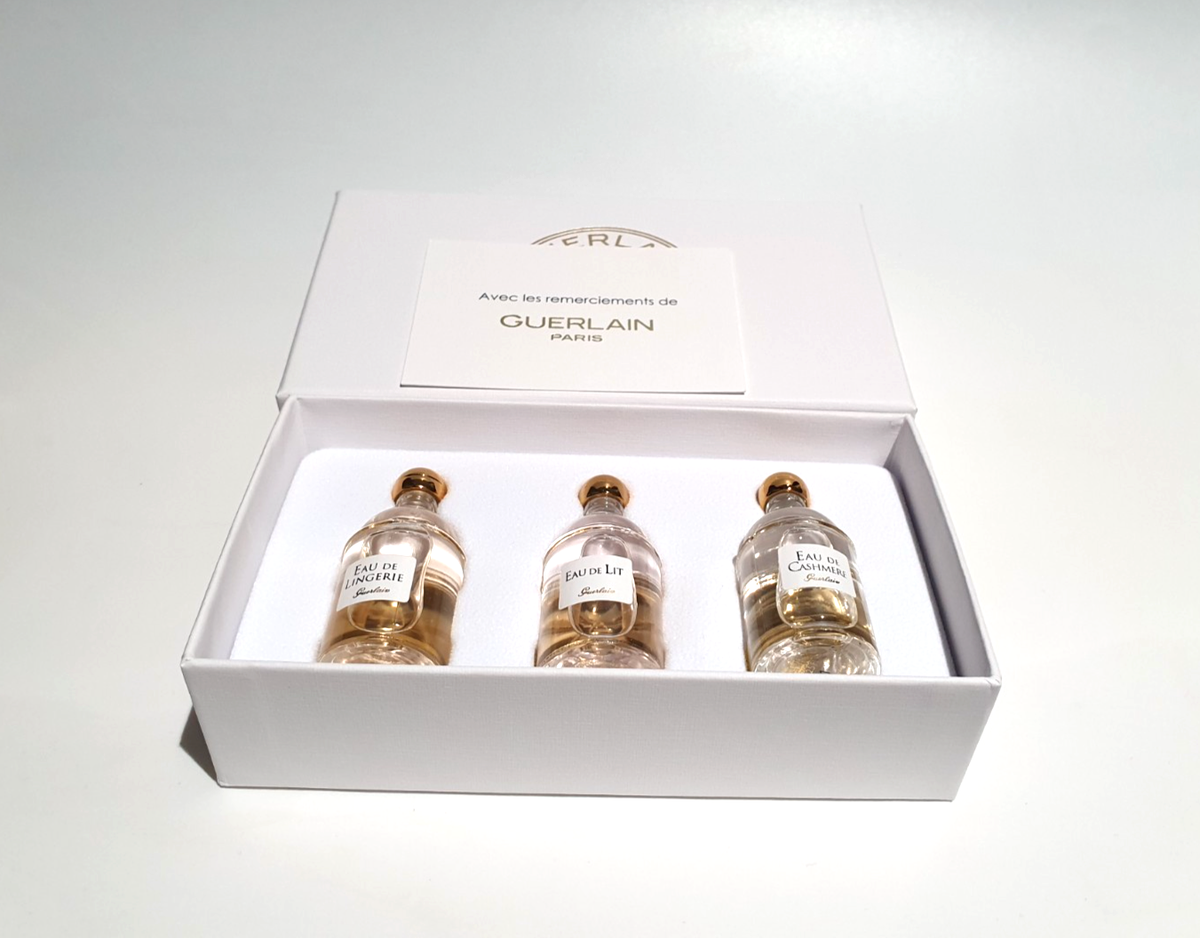 Guerlain Mini Set Eau de Lingerie Eau de Lit Eau de Cashmere 7.5ml