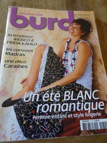 Magazine Burda Tendances N°44 - Août 2003, Occasion, Défauts D'usage Possibles