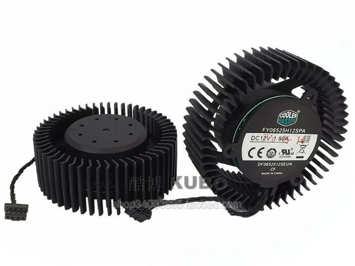 New ZOTAC GTX470 560 570 580 680 graphics card turbo Cooling Fan FY06525H12SPA - Image 3 of 4