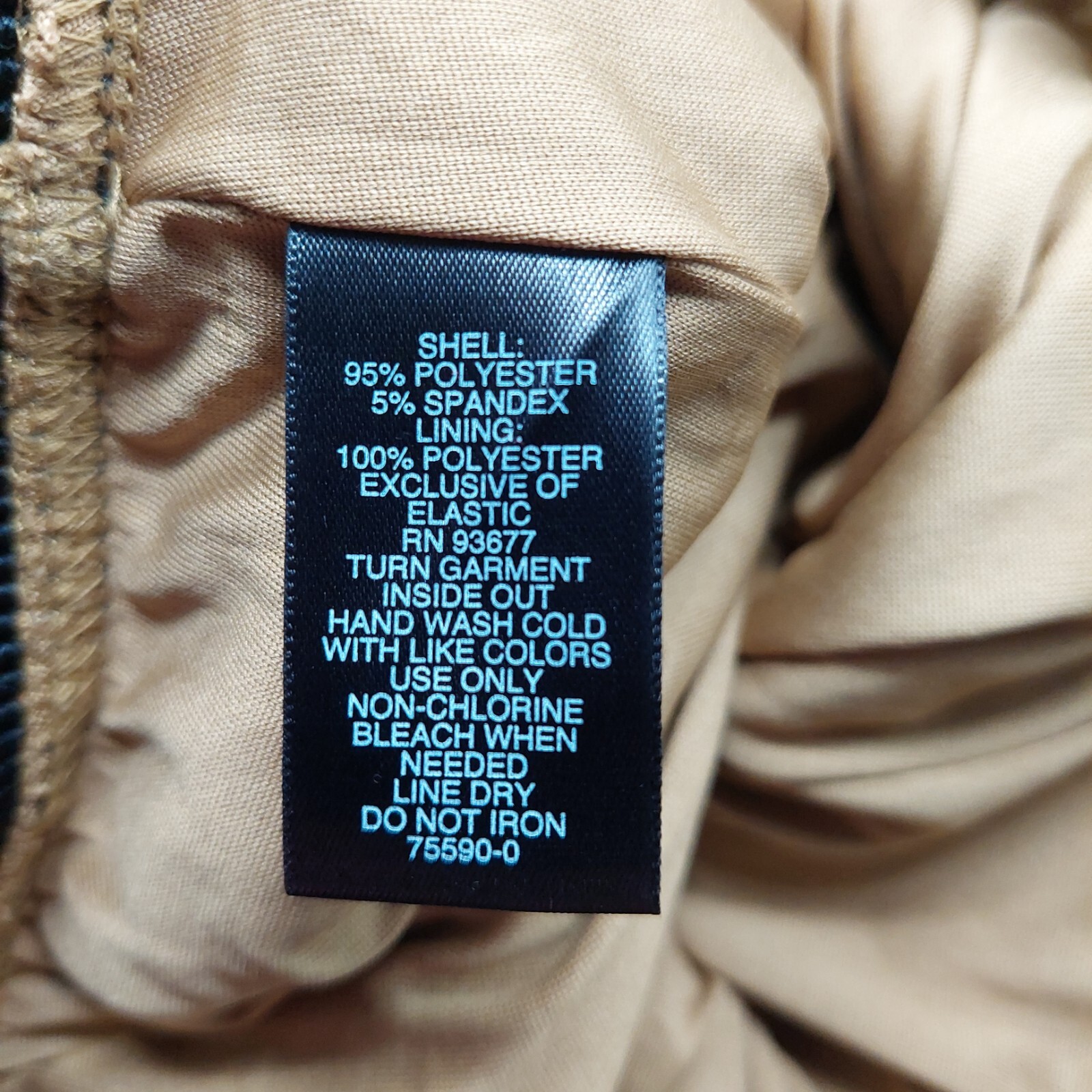 Bold Elements Size Small Gold Sequin Knee Skirt L… - image 6