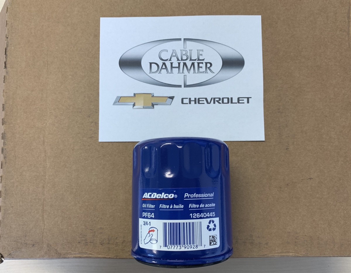 PF64 Engine Oil Filter Pack of 12 OE ACDELCO 25206966 | eBay 