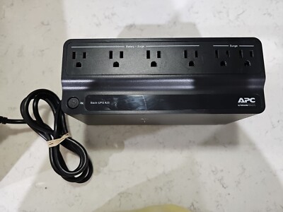 APC BE425M 6 Outlet 425VA 120V 180J Battery Back-UPS and Surge Protector 