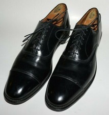 Allen Edmonds Park Avenue Cap-Toe Black Dress Shoe Men s Size 12 2A Narrow 5615