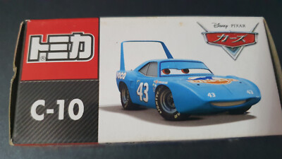 Tomica Lightning Mcqueen C-10 Dinoco Blue Car Disney Pixar Cars C