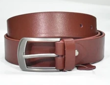 Full Grain Leather Hand made High Quality Belt for Men Choose Color & Size NWT