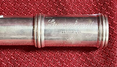 美品USAエルクハート フルート ゲマインハート2SP SilverPlated 美品USAエルクハート フルート ゲマインハート2SP SilverPlated 美品