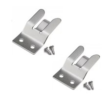Lot of 2 Workman MH2 CB/Ham Radio Microphone Screw-In Hanger Holder Mic Clip