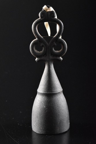 T6003: Japanese Iron cute BELL utensils used in Senchado