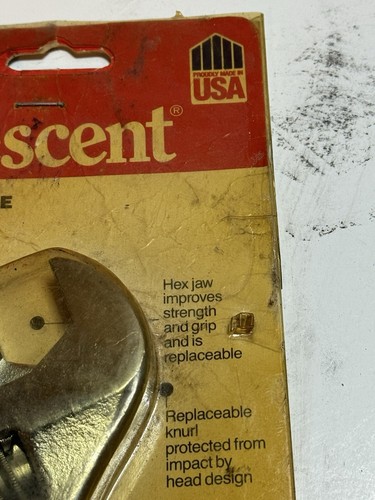 Vintage NOS Crescent Brand Adjustable Wrench 10” - Picture 4 of 4