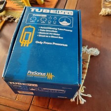 PreSonus TUBEPRE Microphone Preamp Vacuum Tube Back-Lit VU Meter XLR