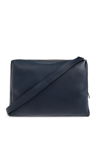 FENDI Lui Large $3350 Blue Leather Shoulder Bag New & Authentic