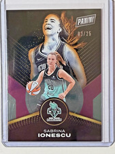2025 WNBA PANINI PLAYER OF THE DAY SP #3/25 Sabrina Ionescu NEW YORK LIBERTY