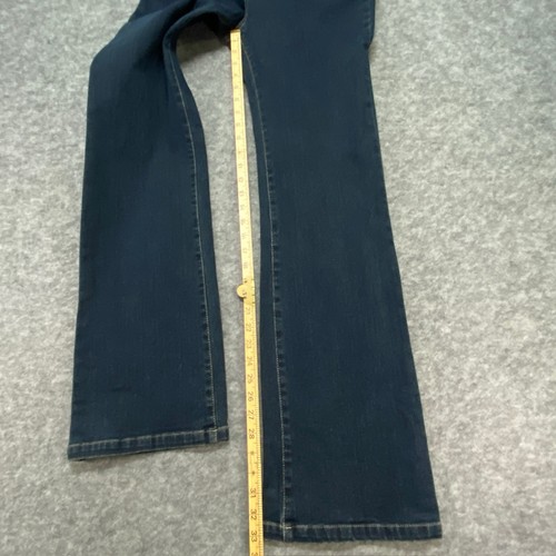 Per Una Size 10L Women’s Dark Blue Denim Straight Leg Jeans Size 10 L33 - Picture 7 of 13