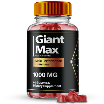 Giant Max Gummies, Official Giant Max Supplement Gummy Maximum Strength (1 Pack)