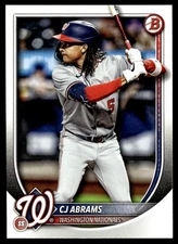 2025 Bowman CJ Abrams Washington Nationals #49