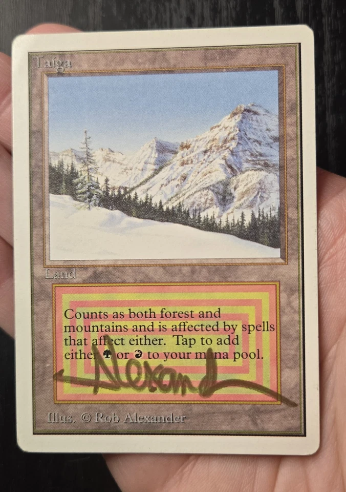 Mtg Unlimited Taiga Signed  - Image 2 of 4