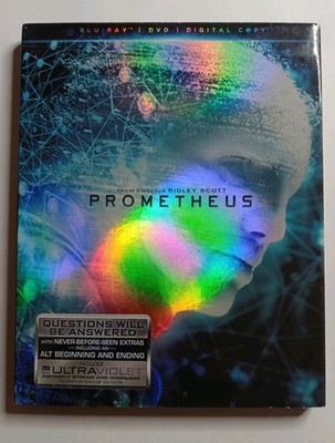 Prometheus Blu-ray Movie A Pre Owned Disc Mint Condition Free Shipping.