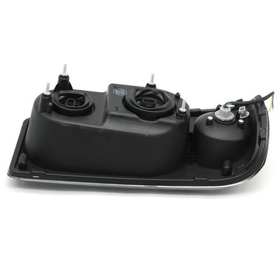 Black Replacement Headlight Assembly Additional Headlights Compatible GU713