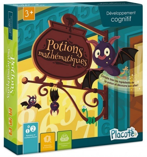 Potions Mathématiques le jeu de société contre la phobie des maths au primaire