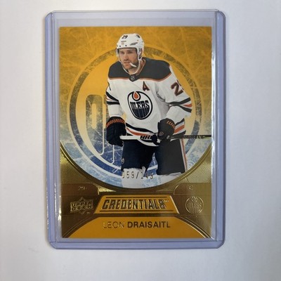 Leon Draisaitl - 2021-22 Upper Deck Credentials - Orange /149