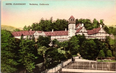 Vintage Postcard Hotel Claremont Berkeley California, CA DR2
