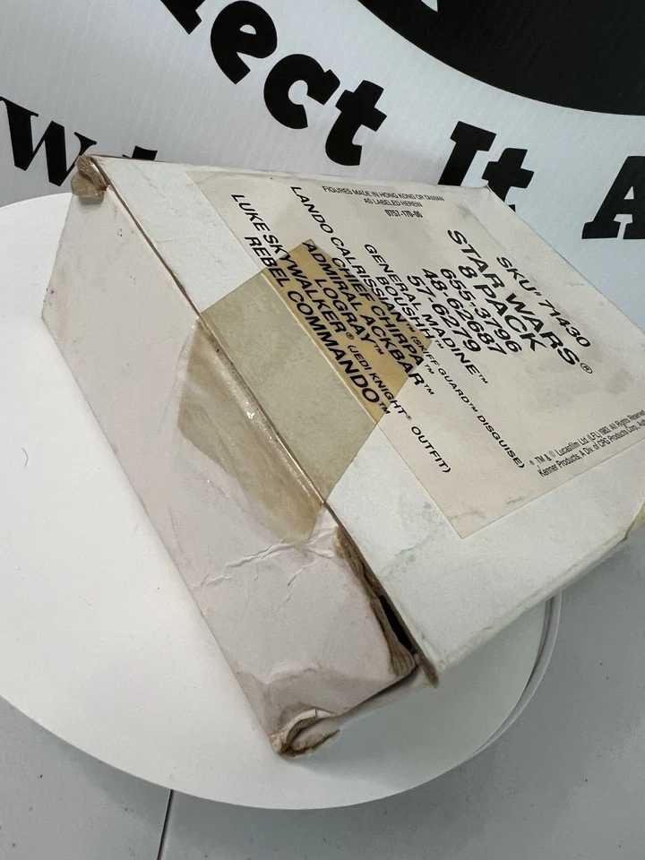 Caja de correo catálogo Star Wars solo Kenner ROTJ de colección paquete de pedido por correo vacío Foto 4 de 4