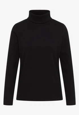 Cecil Ribbshirt mit Turtleneck in der Farbe schwarz - Bild 1 von 4
