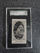 1922 Strip Cards W573 Urban Shocker Rookie SGC 8.5 St. Louis Americans Baseball