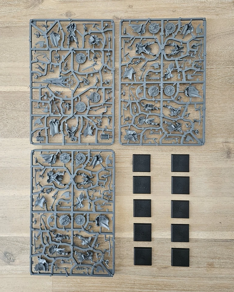 10x Chaos Marauders - Warriors of Chaos - The Old World - New on Sprue - Immagine 3 di 3