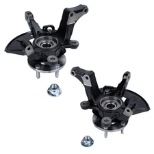Pair Front Steering Knuckle Assembly for 2005-2012 Ford Escape Tribute Mariner