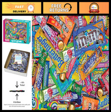 1000 Piece Jigsaw Puzzle Sweet Tooth - Fun Family Activity, Made in USA