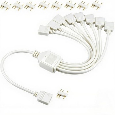 3 Pin ARGB Verlängerungskabel 5V 1 bis 8 Splitter Kabel Buchse auf Buchse ARGB Lüfter Sp