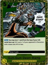 Gum-Gum Dawn Stamp Foil [OP13 - OP13-117] NM EN