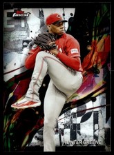 HUNTER GREENE 2024 TOPPS FINEST COMMON CINCINNATI REDS #26