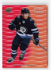 2023-24 UPPER DECK ALLURE COLOR FLOW COLE PERFETTI #CF-13 RED ORANGE