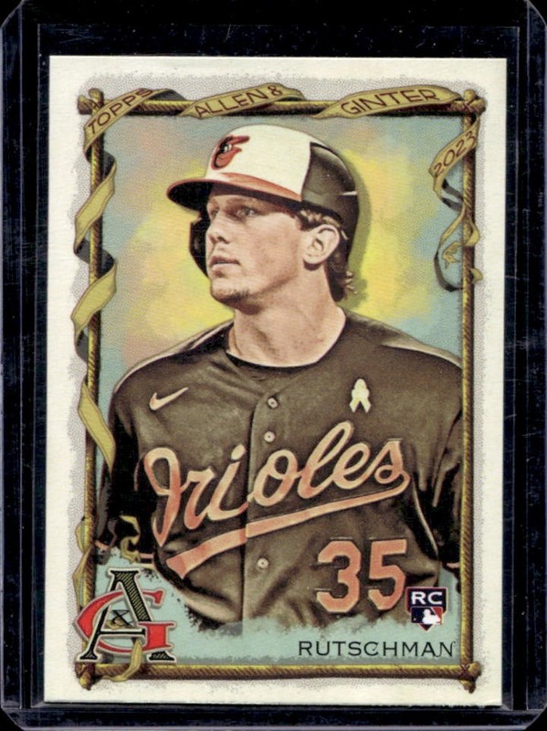 2023 Topps Allen & Ginter Adley Rutschman RC Rookie #68 Orioles